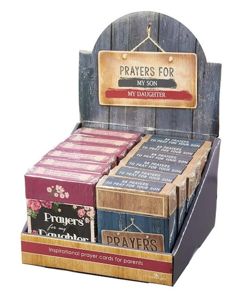 Merchandiser-Prayers For My Son/Daughter (Pack Of 12) (PRODUCT INCLUDED) by Teigen Rob/Joanna