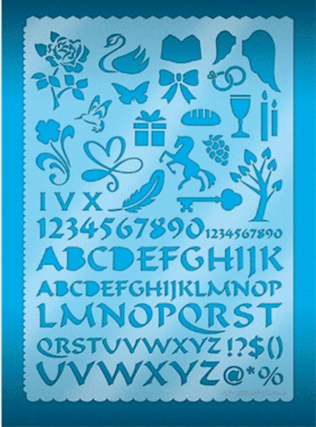 Journaling Stencils-Series 2 by G T Luscombe