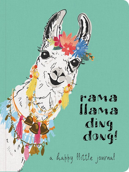 Rama Llama Ding Dong Journal by Ellie Claire Gifts