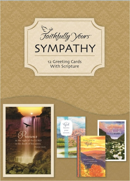 Card-Boxed-Sympathy-Tranquility (Box Of 12) by KJV Scripture