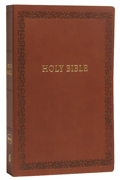 NKJV Holy Bible Soft Touch Edition (Comfort Print)-Brown Leathersoft by Nelson Bibles