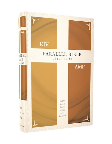 KJV/Amplified Parallel Bible/Large Print-Hardcover by Zondervan