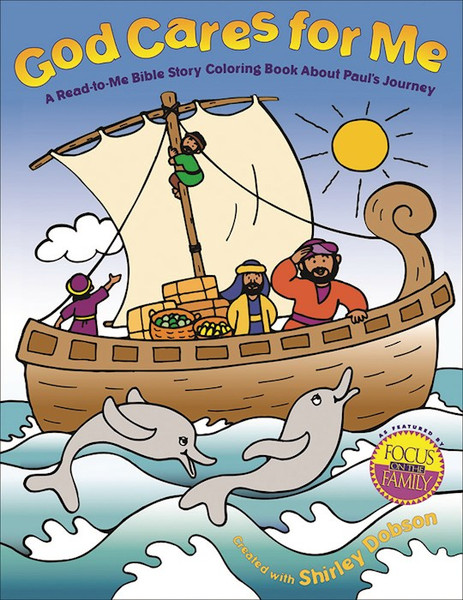 God Cares For Me Coloring book by Dobson Shirley