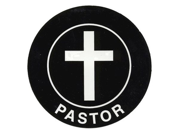 Decal-Pastor-Static Cling (Pack of 6) by Swanson