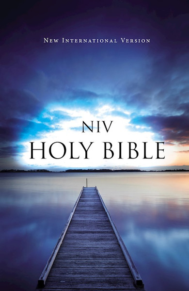 NIV Value Outreach Bible-Blue Pier Softcover by Zondervan