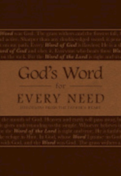 God'S Word For Every Need by Stibbe Mark