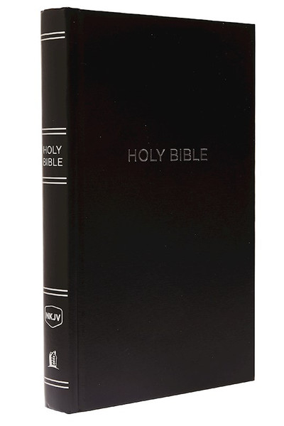NKJV Pew Bible-Black Hardcover by Nelson Bibles
