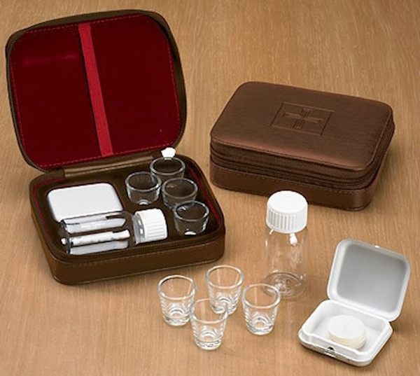 Communion Set-Portable-Four Cup by CB Church Supplies