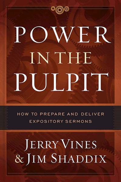 Power In The Pulpit by Vines Jerry
