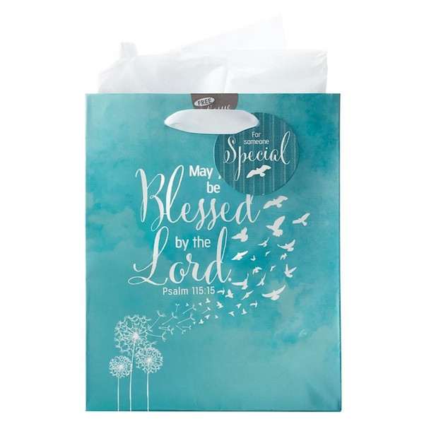 Gift Bag-May You Be Blessed w/Tag & Tissue-Medium by Christian Art Gift