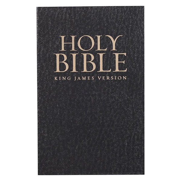 KJV Gift And Award Bible-Black Softcover by Christian Art Gift