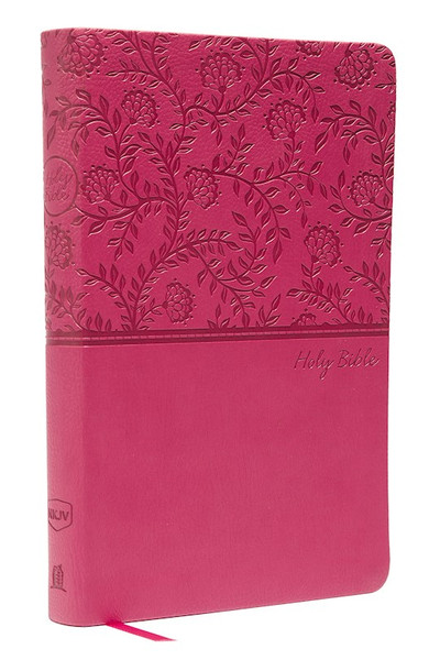 NKJV Value Thinline Bible (Comfort Print)-Pink Leathersoft by Nelson Bibles