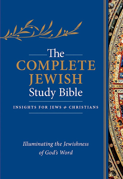 The Complete Jewish Study Bible-Blue Flexisoft Indexed by Rubin Rabbi Barry
