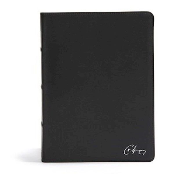 CSB Spurgeon Study Bible-Black Genuine Leather by Begg Alistair