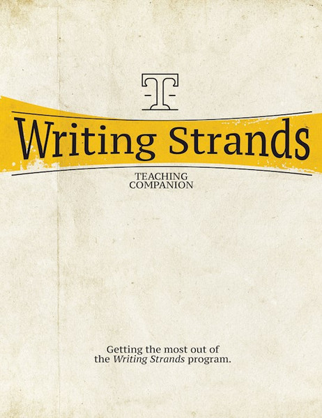 Master Books-Writing Strands (Teaching Companion) by Marks Dave