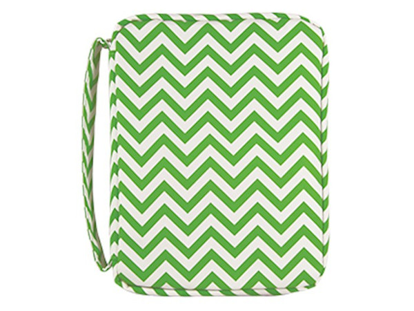 Bible Cover-Embroiderable Chevron-Kiwi-LRG by Swanson