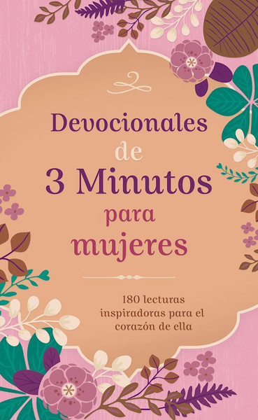 Devocionales de 3 Minutos Para Mujeres (3-Minute Devotions For Women) by Barbour Staff