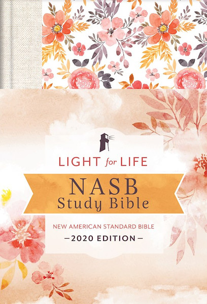 NASB 2020 Light For Life Study Bible-Golden Field Hardcover by Barbour Staff