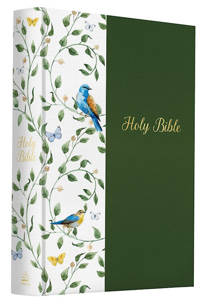 NLV Beautiful Wisdom  Bible-Juniper Songbird Hardcover by Barbour Staff