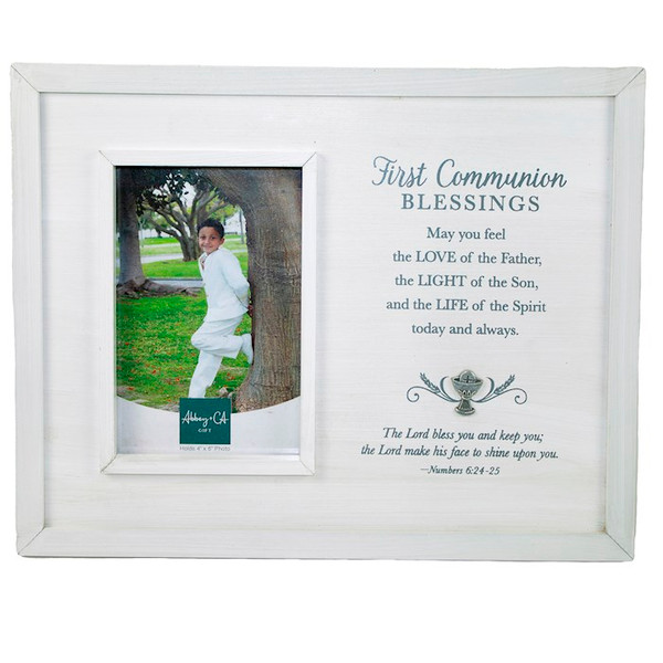 Frame-First Communion Blessings/The Lord Bless You (Holds 4 x 6 Photo) by Communion