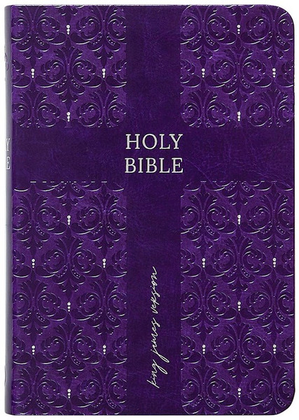 KJV Holy Bible/Compact-Amethyst Faux Leather by Broadstreet Publis