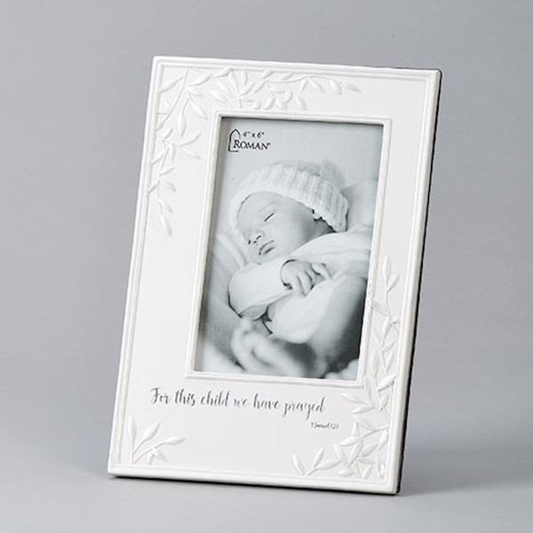 Frame-For This Child We Have Prayed (Holds 4 x 6) by Roman Inc.