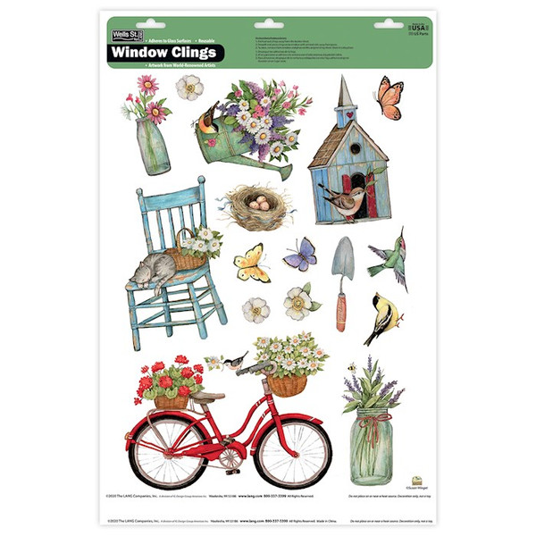 Window Clings-Heart & Home by Winget Susan