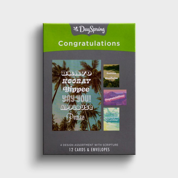 Card-Boxed-Congratulations (Box Of 12) by Dayspring
