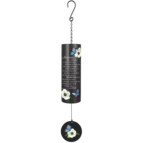 Wind Chime-Cylinder Sonnet-Memories (36") by Carson Home Accent