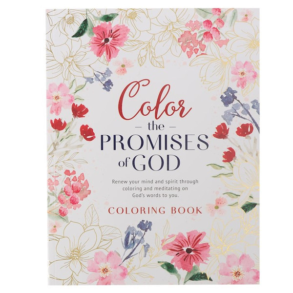 Color the Promises of God Coloring Book by Christian Art Gift