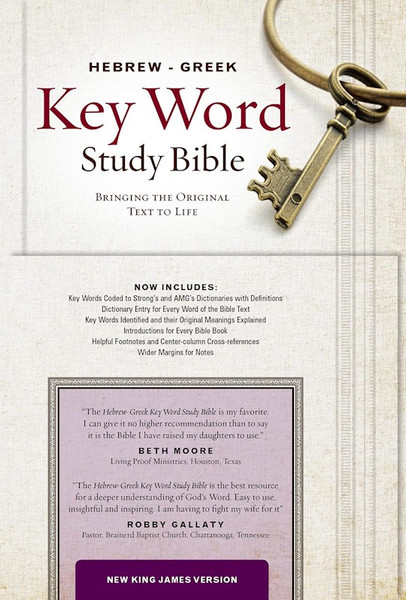 NKJV Hebrew-Greek Key Word Study-Hardcover by Zodhiates Spiros