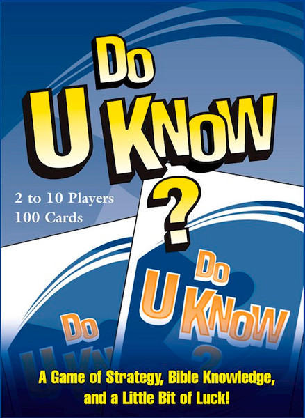Game-Do U Know? Game by Ages 5 & Up