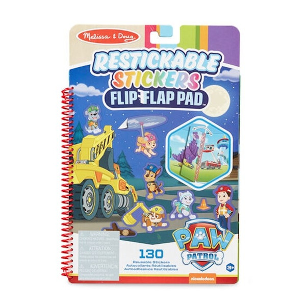 Reusable Stickers Flip-Flap Pad: Paw Patrol-Ultimate Rescue (Ages 3+) by Melissa & Doug