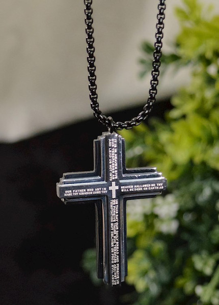Necklace-Lord's Prayer (24") by Eden Merry