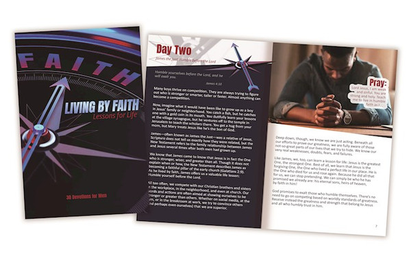 Living By Faith Devotion Book by Christ For All