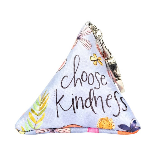 Tiny Triangle Bag-Choose Kindness (4.25 x 4.25 x 4.25) by Shannon Road Gifts