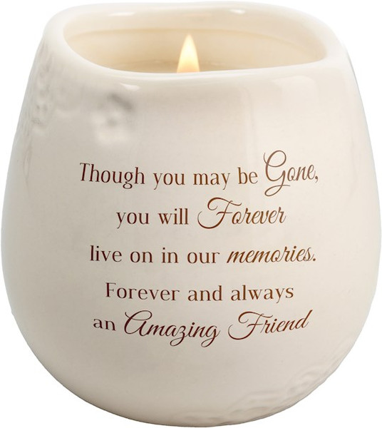 Candle-Memorial-Amazing Friend-Tranquility Scent (8 Oz Soy) by Pavilion