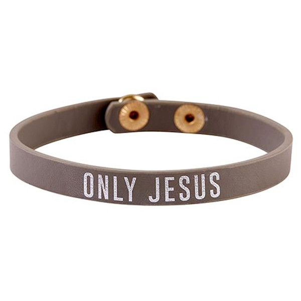 Bracelet-Simply Faith Snap-Only Jesus by Kingdom Jewelry