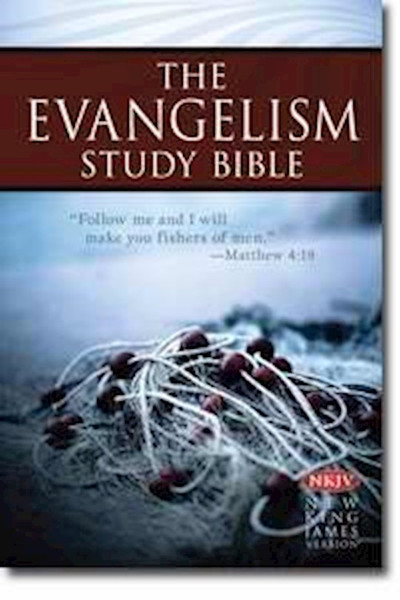 NKJV The Evangelism Study Bible-Hardcover by Evantell Inc