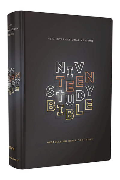 NIV Teen Study Bible (Comfort Print)-Navy Hardcover by Zondervan