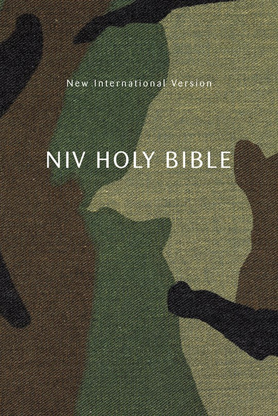 NIV Compact Holy Bible (Comfort Print)-Woodland Camo Softcover by Zondervan