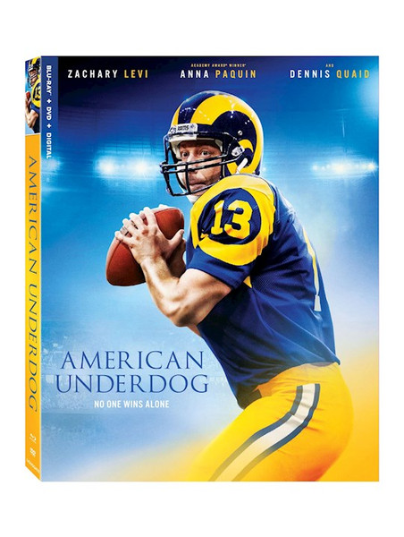 DVD-American Underdog (Blu-Ray) by Lionsgate