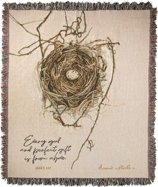 Throw-Every Good And Perfect Gift-Tapestry (50" x 60") by Mohr Bonnie