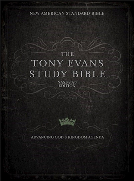 NASB 2020 Tony Evans Study Bible-Jacketed Hardcover by Evans Tony