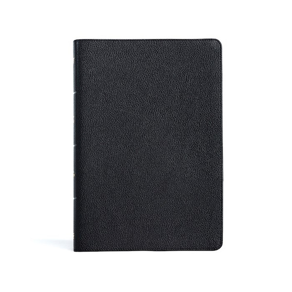KJV Large Print Thinline Bible-Black Genuine Leather by Holman Bible