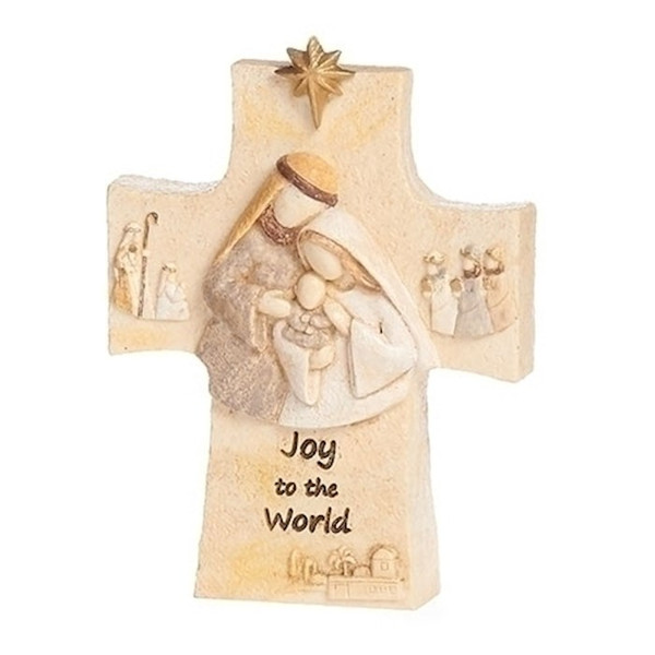 Cross-Nativity Cross Faith Stone (4.75") by Christmas