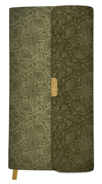 KJV Compact Bible-Olive Petals Imitation Leather by Barbour Staff