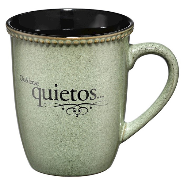 Taza Quedense quietos Verde (MUG278S) by Christian Art Gift