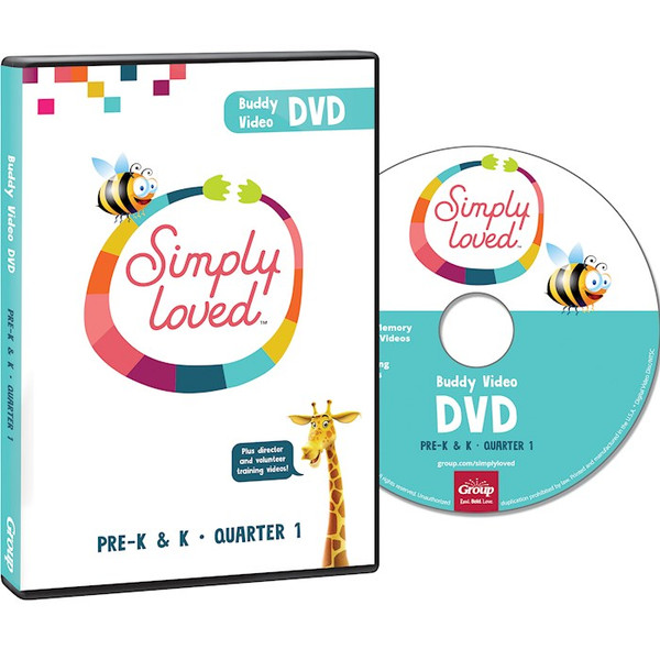 Simply Loved Pre-K & K Teaching DVD-Quarter 1 by Group Publishing