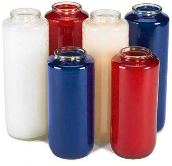 Candle-Devotional Lights/Gleamlights-6 Day (Crystal) (Pack Of 12) by Will & Baumer